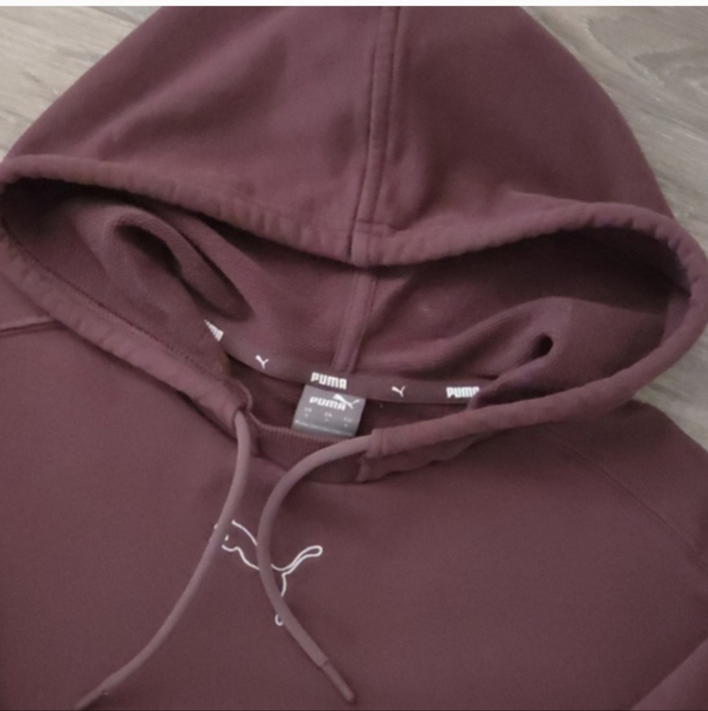 Puma Womens HER Pullover Hoodie Dusty Rose - Picture 4 of 8